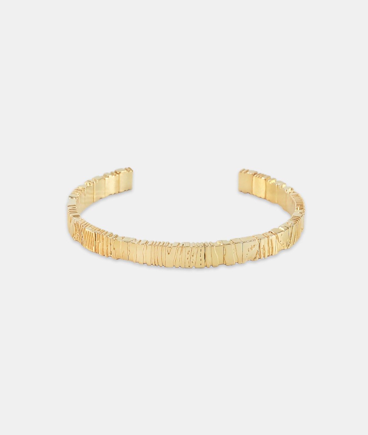18K Gold Flexible Bangle