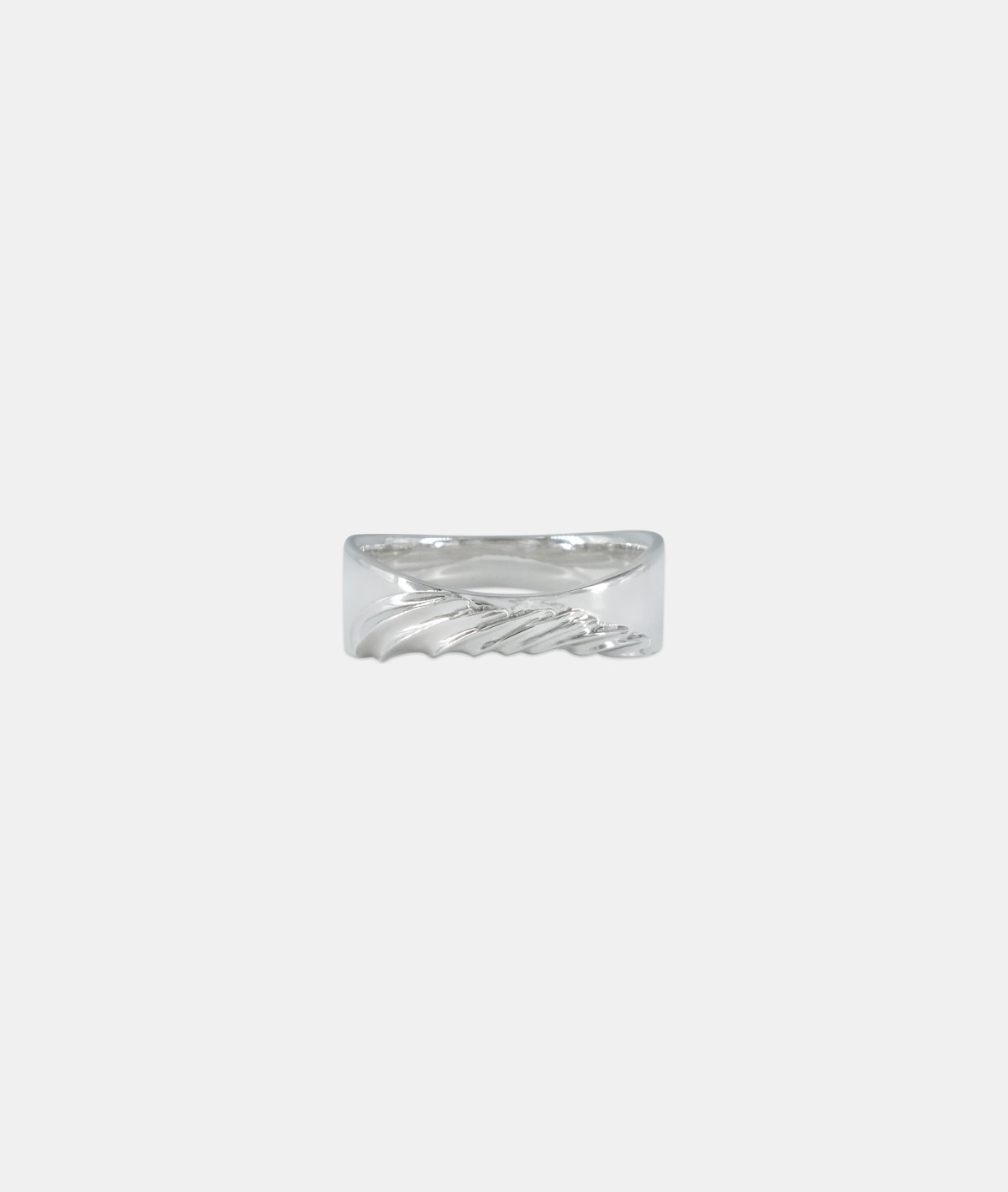 FOLIUM Deformed Ring [Silver]