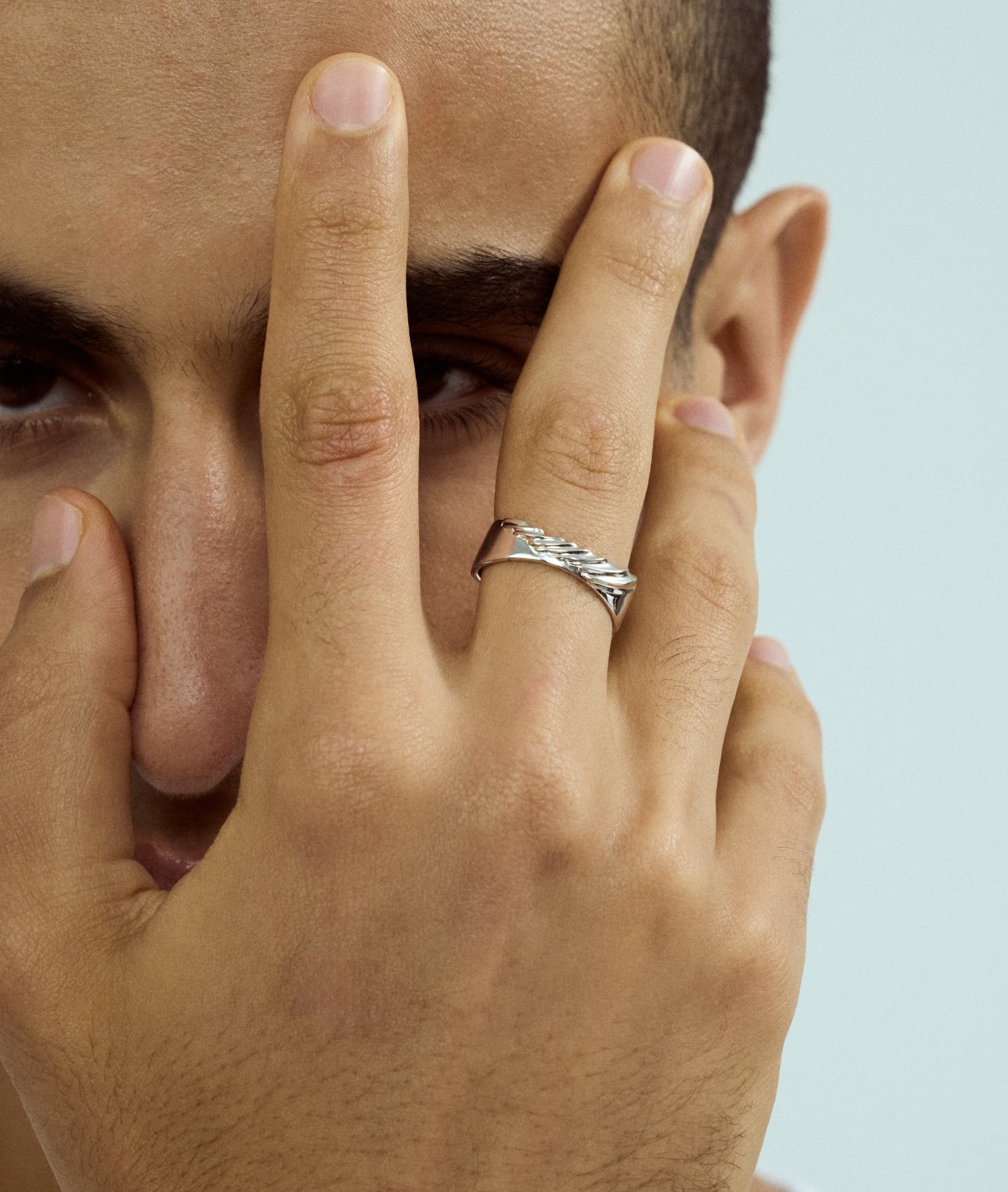 FOLIUM Deformed Ring [Silver]