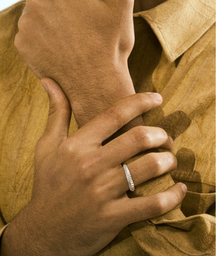 FOLIUM Slim Ring [Silver]