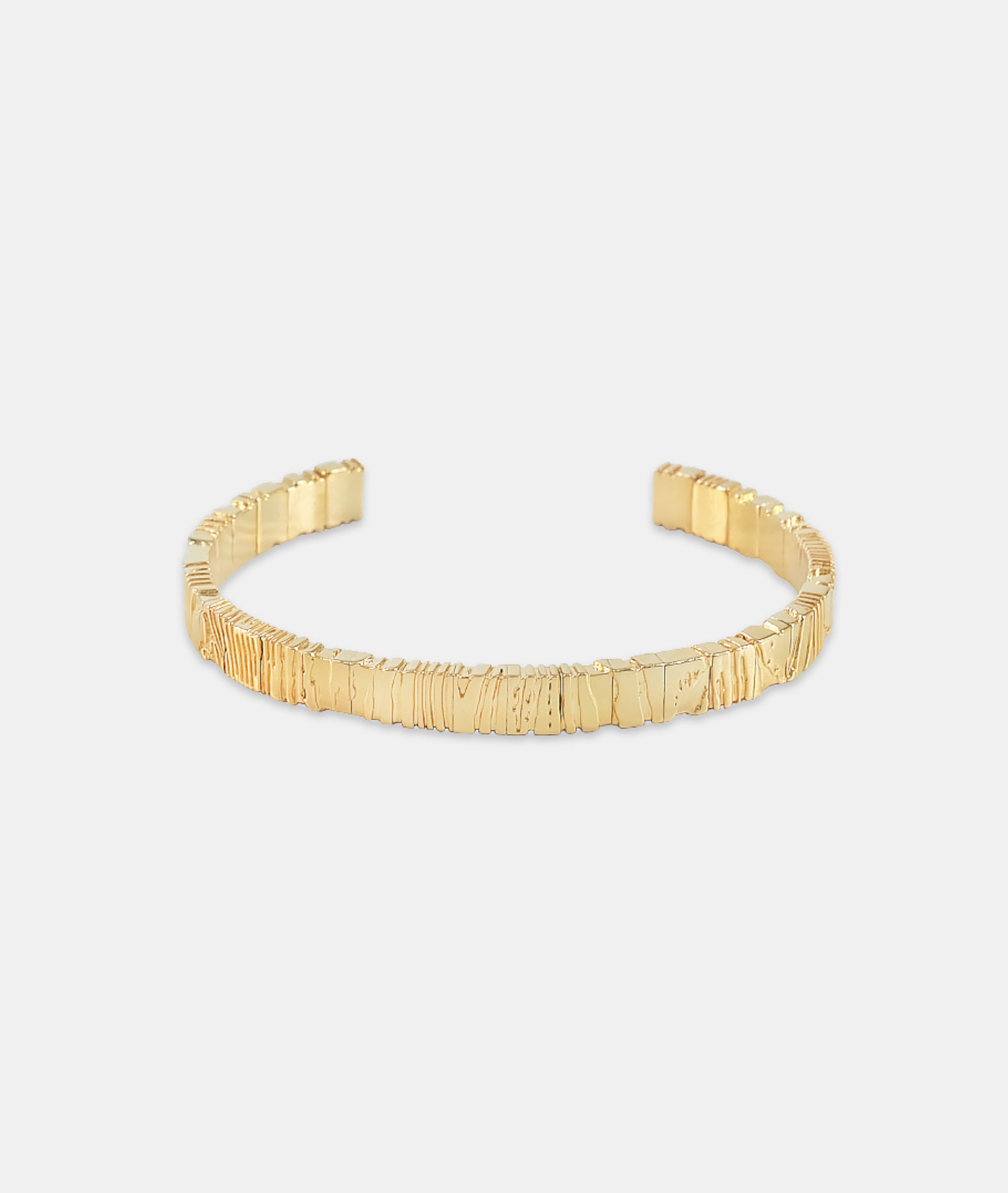 18K Gold Flexible Bangle